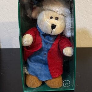 Starbucks Bearista 2016 Limited Edition Holiday Girl  bear. NWT.